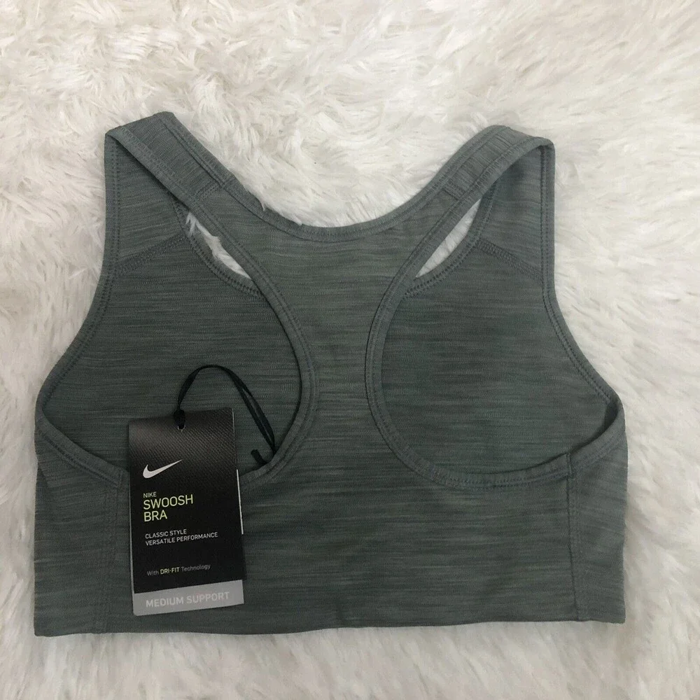 New Nike Size Small Women’s Gray Non Padded Sports Bra